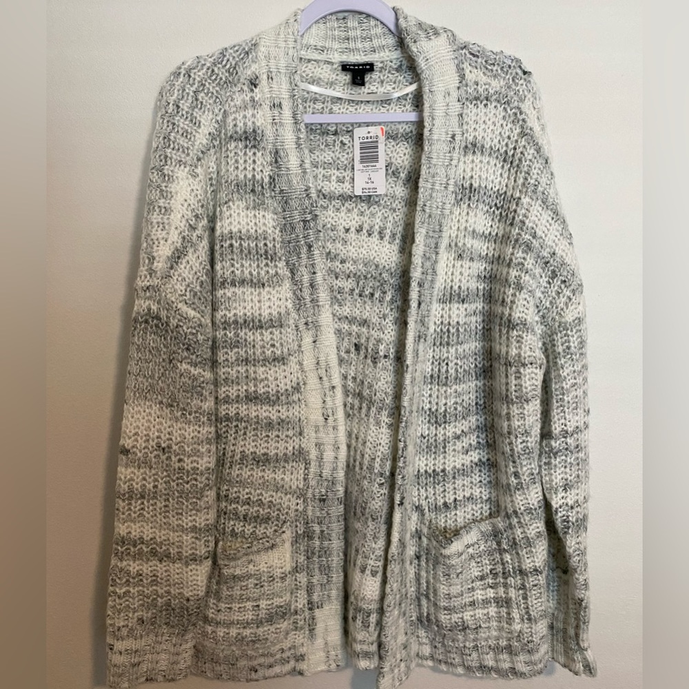 NWT Torrid Drop Shoulder Cocoon Cardigan Women’s 1X
